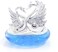 Al Khateeb Riteli Swan Luxury Hanging Car Air Freshener 60 Piece Bulk Pack   Premium Mixed Fragrances: Rose, Lemon, Jasmine &amp; Lavender   Elegant Swan Silhouette Interior Garnish   Long Lasting Scent Diffuser