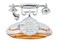 Al Khateeb Airpro Telephone Oud Series Luxury Car Spray 99ml   Premium Chrome Vintage Telephone Design   Black Oud &amp; Mixed Fragrance Collection   High End Interior Garnish &amp; Professional Odor Neutralizer