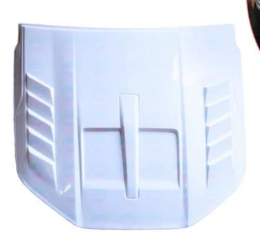 Al Khateeb Jumbo Wide Body Bonnet Scoop for Next Gen Ford Ranger (2023-2026)   Thailand Grade Matte Black Hood Intake Garnish   Heavy Duty ABS Exterior Styling Trim   Raptor Style Ford Ranger Accessory