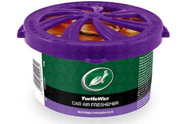 Al Khateeb TurtleWax Organic Can Car &amp; Home Air Freshener - Berries (40g)   Long Lasting Natural Fruit Scent   Spill Proof Fiber Pad Deodorizer   High Performance Odor Neutralizer for Vehicle &amp; Home