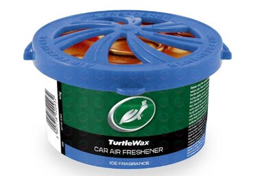 Al Khateeb TurtleWax Organic Can Car &amp; Home Air Freshener - Cool Ice (40g)   Long Lasting 60 Day Freshness   Spill Proof Fiber Pad Deodorizer   High Performance Odor Neutralizer for Vehicle &amp; Office