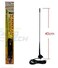 AutoTech Universal Roof Mount Car Antenna (40cm)   High Gain AM/FM Stereo Radio Aerial   260cm Cable   Compatible with Niva &amp; Lada Kalina   Durable Weatherproof Design for All Vehicle Models