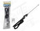 Al Khateeb Universal Car Radio Antenna (1m)   Bonnet Side Mount Aerial   High Gain AM/FM Stereo Reception   Heavy Duty Flexible Black Design   Durable Weatherproof Radio Aerial for All Vehicles