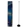 Sports Design Universal Car Decoration Antenna   50cm Magnetic Master Series   Sports Design High Quality External Aerial   Oval Magnetic Base   Durable Black Exterior Garnish for All Vehicles