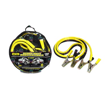 Al Khateeb 2000 Amp Heavy Duty Booster Jumper Cables   Universal Car &amp; Truck Battery Jumper Cables   Extra Long 2.5 Meter   Tangle Free Emergency Power Kit   Essential Automotive Safety Tool