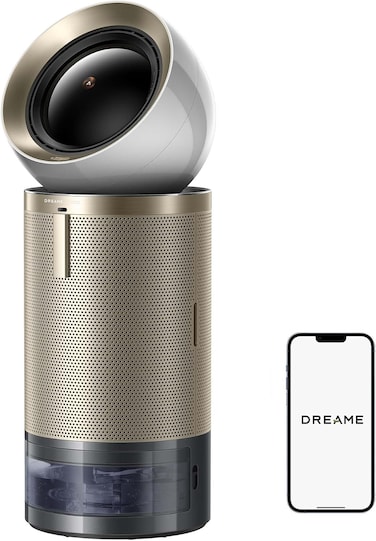 Dreame AirPursue&trade; PM30 2-in-1 Air Purifier &amp; Humidifier, Mist-Free Humidification, Smart Millimeter-Wave Radar, Enviro Detect, HEPA &amp; Formaldehyde Filtration, Dual-Flow Modulation, LCD &amp; App Control