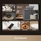 Dreame Ecceluxe Master Fully Automatic Espresso Machine, 19 Bar Coffee Machine with One-Tap Cold Brew, 9-Level Grinder, Automatic Milk Frother, 6 Coffee Options, 2L Water Tank, Space Gray
