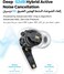 SOUNDPEATS C30 Adaptive Hybrid Active Noise Cancelling Wireless Earbuds, BT 6.0 Headphones with LDAC Hi-Res Audio, 6-Mic Windproof ENC Bluetooth Earphones for Clear Call, 52H, IP54 (Black)