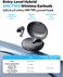 SOUNDPEATS C30 Adaptive Hybrid Active Noise Cancelling Wireless Earbuds, BT 6.0 Headphones with LDAC Hi-Res Audio, 6-Mic Windproof ENC Bluetooth Earphones for Clear Call, 52H, IP54 (Black)