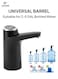 LIFE SMILE-USB Charging Water Dispenser, Portable Water Bottle Pump for Universal 2,3, 4 and 5 Gallon with USB Electric Charging and Automatic Off Switch