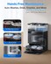 ECOVACS DEEBOT T50S OMNI Robot Vacuum and Mop, 8.1 cm Ultra-Slim Frame, 25,000Pa Suction, ZeroTangle Technology 3.0, Auto Mop Wash &amp; Dry, TrueDetect 3D, Black