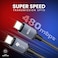 XASTON NCC18 60W Type-C to Type-C Fast Charging &amp; Data Transfer Braided Cable 1.2M for MacBook / Laptop / USB-C Devices