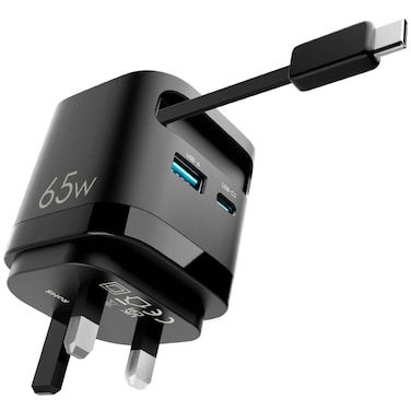 XASTON VoltPro 65W GaN Home Charger with Retractable Magnetic Cable NHC24G