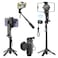 XASTON NSS200B 2-in-1 Magnetic Clamp Selfie Stick with Wireless Remote Multifunctional Tripod Vlogging Stand