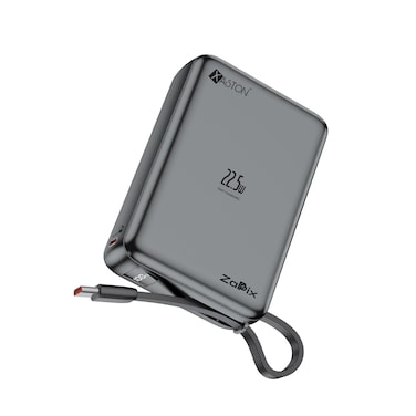 XASTON Zappix NP63 20000mAh 22.5W Fast Charging Power Bank High Capacity Portable Battery Pack