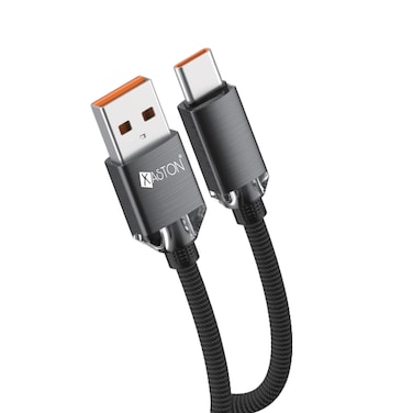 XASTON Braided Cable 6A USB to Type-C 1M NCC17 Fast Charging Data Cable