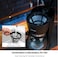 DOMEA Coffee Maker 1.2L &ndash; 12 Cup Drip Coffee Machine with Glass Carafe, Washable Filter, Quick Heating &amp; One-Touch Operation, 830W Coffee Brewer for Home &amp; Office KCM171