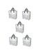 IKEA Dimpa Storage Bag, Clear (Pack of 5, Extra Large)