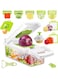 Chopper, Kitchen Gadgets Accessories,Food Salad Chopper Vegetable Cutter,Mandolin,Onion Veggie Chopper with Container,Vegetable Slicer,Dicer Chopper Box for Fruit,Potato,Tomato
