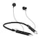 Desert 1101 Wireless Neckband ENC Earphone With Extra Bass and 130Hours Standby Time - Black