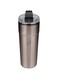 DrinkPod Stainless Steel Reusable Coffee Tumbler, Metallic Black, 500ml