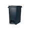 Geoplast Pedal Dustbin 30L Plastic with Lid, Foot Operated Garbage Bin, Large Waste Dustbin for Kitchen, Bathroom &amp; Office, Hygienic Odor Control Trash Can