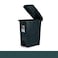 Geoplast Pedal Dustbin 20L Plastic with Lid, Foot Operated Waste Bin, Durable Garbage Dustbin for Kitchen, Bathroom &amp; Office, Hygienic Covered Trash Can, Compact Home Use