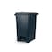 Geoplast Pedal Dustbin 20L Plastic with Lid, Foot Operated Waste Bin, Durable Garbage Dustbin for Kitchen, Bathroom &amp; Office, Hygienic Covered Trash Can, Compact Home Use