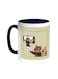 Silvie Picture - Cats Printed Coffee Mug Blue/White 11ounce