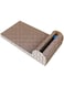 SKEIDO Cat Scratch Pad Scratcher with Catnip Scratching Posts Cat Toy Scratch Board Lounge with Bell-Ball-45cm x 22cm x 10cm