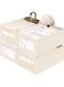 4 Pcs Foldable Closet Storage Organizer&iuml;&frac14;&OElig;Visible Wardrobe Drawer Organizers&iuml;&frac14;&OElig;Washable Clothes Storage Basket&iuml;&frac14;&OElig;for Baby Clothes,Bra,Scarves,Belt,Tie&iuml;&frac14;&OElig;Beige