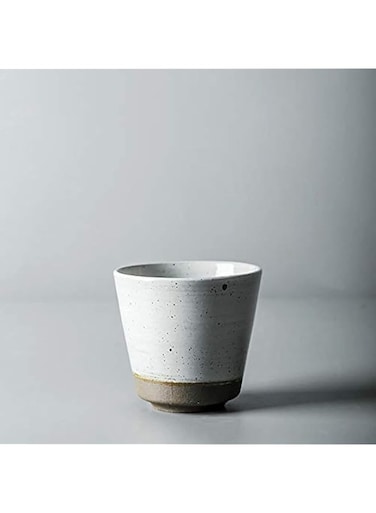 Yamft Tea Cup Ceramic Cup Pottery Tea Bowl 230Ml Vintage Teacup Kung Fu Teaware Drinkware Container Handmade ceramic mug gift