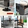 Heavy Duty Over The Sink Dish Drying, 3 Tier Metal Over The Counter Dish Drying Rack with Dust-Proof Cabinet, Height Large Drainer with Utensil Holder for Kitchen