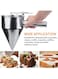 باي موماز تشويس - قمع توزيع عجينة الفطائر - فضي 26×20 سم