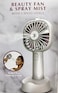 Beauty Fan &amp; Spray Mist with 3 speed levels