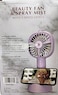 Beauty Fan &amp; Spray Mist with 3 speed levels