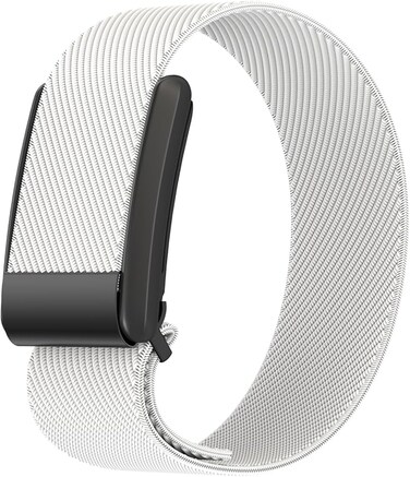 SPECTON Nylon Replacement Band Compatible with Whoop 4.0 Band   3.0 Stylish &amp; Affordable Replacement Strap   Comfortable &amp; Easy to Use Wristband - WHITE