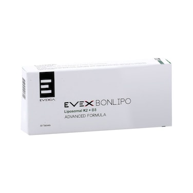 Evexia EvexBonlipo Liposomal K2+D3 Tablet 30's