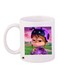 Cartoon Printed Coffee Mug White/Purple/Green