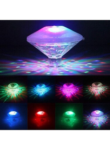 Enliansgo Swimming Floating Pool Lights,LED Floating Pool Lights,Pool Accessories and Pond Decoration,Outdoor LED Pool Lights,Fountain,Garden Party Decoration(8 Lighting Modes)