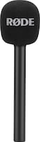 Rode Interview GO Handheld Mic Adapter for Wireless GO System Transforms Lavalier into Interview Mic - Range Black (International Version)
