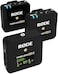 R&Oslash;DE Wireless GO II Ultra-compact Dual-channel Wireless Microphone System with Built-in Microphones, On-board Recording and 200m Range for Filmmaking, Interviews and Content Creation