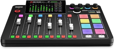 RODECaster Pro II All-in-One Production Solution for Podcasting, Streaming, Music Production and Content Creation (Black)
