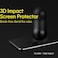 Muzz 3D Impact Matte Screen Protector for IPhone 16 Pro, Curved Edges, Easy Installation (IPhone 16 Pro)