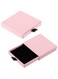 Joyzzz Jewelry Gift Boxes, 2 Pack 8x7.5x1.7cm Small Gift Boxes, Pink Cardboard Jewelry Boxes, Jewelry Box with Drawstring, Necklace Gift Box for Bracelets Earrings Necklaces Jewelry Gift