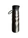 Sports Water Bottle, 1000ml, Black, 8Pcs, Made From Recycled Stainless Steel.