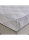 Box Malta Cara Printed Cotton King Flat Sheet - Grey