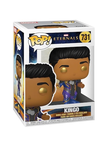 Funko Pop! Marvel: Eternals - Kingo - Marvel Comics - Collectable Vinyl Figure - Gift Idea - Official Merchandise - Toys for Kids &amp; Adults - Comic Books Fans - Model Figure for Collectors and Display