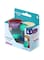 Sistema Dressing To Go Containers Set of 4, Pink, Green, Purple &amp; Blue - H3.74 x W1.89 x D 2.79 inches