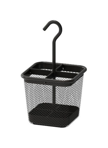 Digital Shoppy Cutlery caddy, anthracite, 12x12 cm (4 &frac34;x4 &frac34; ")